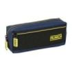 Safta Munich Track Portatodo - 3 Compartimentos con Cremalleras - Goma Elastica - 0.98L - 220x60x85mm - Color Azul Marino
