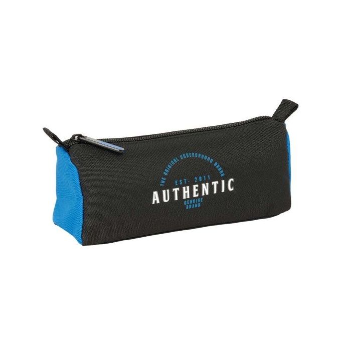 Safta Blackfit8 Underground Portatodo - Cremallera - 1.20L - 210x70x80mm - Color Negro y Azul