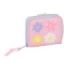Safta Bouquet Monedero con Billetera - Compartimento para Billetes y Tarjetas - Cierre con Solapa Imantada - Compartimento con Cremallera - 0.10L - 110x20x95mm - Color Rosa Pastel