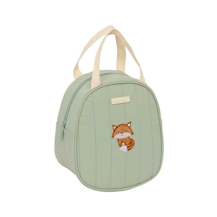Safta Zorrito Neceser Termo de 5.85L - Interior Forrado en Aluminio - Asa Superior - 190x140x220mm - Color Verde