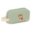 Safta Zorrito Portadesayunos Termico de 1.7L - Interior Forrado en Aluminio - 215x65x120mm - Color Verde