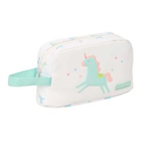 Safta Unicornio Portadesayunos Termico de 1.7L - Interior Forrado en Aluminio - 215x65x120mm - Color Blanco
