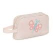 Safta Mariposa Portadesayunos Termico de 1.7L - Interior Forrado en Aluminio - 215x65x120mm - Color Rosa Pastel