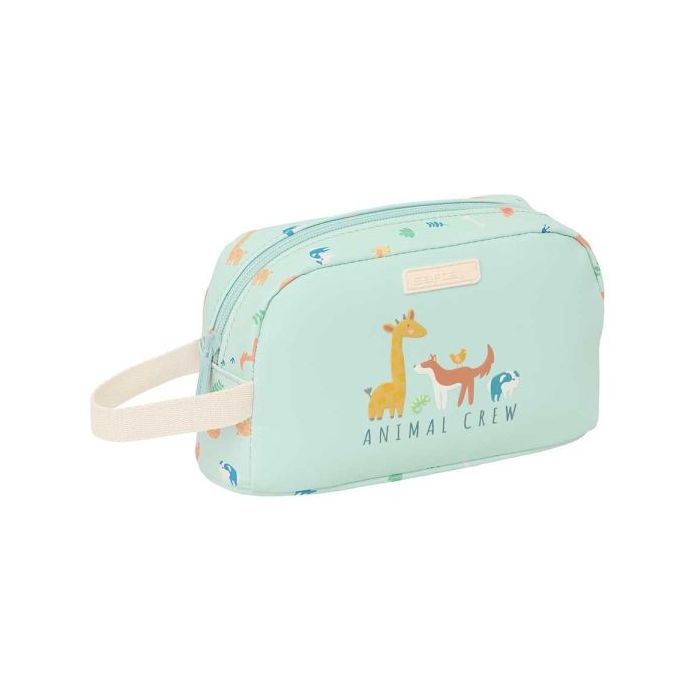 Safta Pandi Portadesayunos Termico de 1.7L - Interior Forrado en Aluminio - 215x65x120mm - Color Menta
