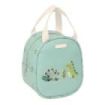 Safta Dinos Neceser Termo de 5.85L - Interior Forrado en Aluminio - Asa Superior - 190x140x220mm - Color Menta