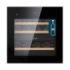 Cecotec GrandSommelier Duo 36000 Touch Black Compressor Vinoteca para 36 Botellas - Doble Zona - Luz LED - Temperatura Regulable - Compresor Integrado - Ventilador Interior - 60x60cm - Color Negro