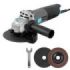 Cecotec RadialPower 780 Filtra Radial de 115mm - 780W - Velocidad 12.000rpm - Mango de Doble Posicion - Filtros Traseros - Rosca M14 - Color Gris Oscuro