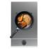 Cecotec Bolero Squad G 1200S Inox Cocina de Gas Encastrable - 1 Quemador - Acero Inoxidable - 3.5kW - Parrillas de Hierro Fundido - Inyector Convertor a Glp - Color Acero