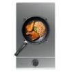 Cecotec Bolero Squad G 1200S Inox Cocina de Gas Encastrable - 1 Quemador - Acero Inoxidable - 3.5kW - Parrillas de Hierro Fundido - Inyector Convertor a Glp - Color Acero