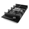 Cecotec Bolero Squad G 1400F Glass Black Cocina de Gas Encastrable - 1 Quemador - Acabado en Cristal Negro - 3.4kW - Parrillas de Hierro Fundido - Wok de Triple Corona - Color Negro