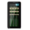 Cecotec Bolero GrandSommelier Origin 18 Hit Black Vinoteca 18 Botellas - Luz LED - Temperatura Regulable - Estilo Retro - Compresor Integrado - Ventilador Interior - 74.3x36.6x47.6cm - Color Negro