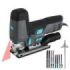 Cecotec Sierra de Calar MultiCut 8500 Vision Sierra de Calar - 800W - Accesorios Incluidos - Cable 2m - Luz LED - Guia Laser - Mandril sin Llave - Tubo de Recogida de Polvo - Color Gris Oscuro