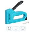 Cecotec FastTacker Clavadora/Grapadora - 3000 Grapas Incluidas - Color Negro y Azul