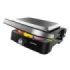 Cecotec Rock'nGrill 1500 Full Open Parrilla Electrica - 1500W - Temperatura Regulable - Antiadherente - Apertura 180º - Bandeja Recogegrasas - Superficie Cocinado 281x173mm - Color Acero