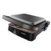 Cecotec Rock'nGrill 2000 Full Open Parrilla Electrica - 2000W - Antiadherente - Temperatura Regulable - Apertura 180º - Bandeja Recogegrasas - Superficie Cocinado 279x229mm - Color Gris
