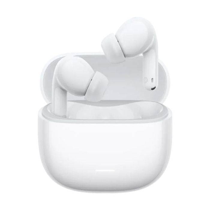 Xiaomi Redmi Buds 8 Lite Auriculares Inalambricos TWS - ANC Hibrido 42 dB - Driver Dinamico 12.4 mm Titanio - Doble Microfono IA - Bluetooth 5.4 - Hasta 36 Horas de Autonomia - IP54 - Color Blanco