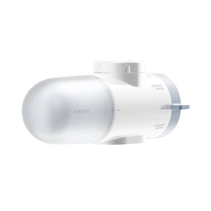 Xiaomi Faucet Water Purifier Purificador de Agua para Grifo - Filtracion en 5 Etapas con Carbon Activo - Filtro Ceramico Lavable - 3 Modos de Agua - Instalacion Rapida sin Electricidad - Color Blanco