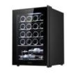 Cecotec Bolero GrandSommelier 2050 Black Compressor Vinoteca para 20 Botellas - Silencioso 39dB - Temperatura Regulable - Compresor de Enfriamiento - Control Tactil - Color Negro