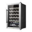 Cecotec Bolero GrandSommelier 2450 Inox Compressor Vinoteca para 24 Botellas - Silencioso 45dB - Temperatura Regulable - Compresor de Enfriamiento - Control Tactil - Color Acero