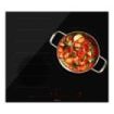 Cecotec Bolero Squad I 3300 FullFlex Cocina de Induccion Encastrable - 7400W - 2 Zonas - Detector de Sartenes - Temporizador - Control Tactil - 9 Niveles de Potencia - Funcion Booster - Color Negro