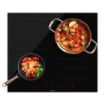Cecotec Bolero Squad I 4300 FullFlex Cocina de Induccion Encastrable - 7400W - Detector de Sartenes - Temporizador - Control Tactil - 9 Niveles de Potencia - Funcion Booster - Color Negro