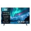 Cecotec V3+ Series VQU30085+ Smart TV de 85" QLED 4K UHD HDR - 120Hz - USB PVR - Procesador Cortex A55 - Sonido Dolby - WiFi - Android TV 11 - HDMI 2.1 - Chromecast - Bluetooth - Vesa - Color Negro