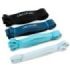 Cecotec DrumFit Power Band Set Set de 4 Bandas Elasticas de 15 a 60kg - Bolsa de Transporte - Latex - Color Surtido