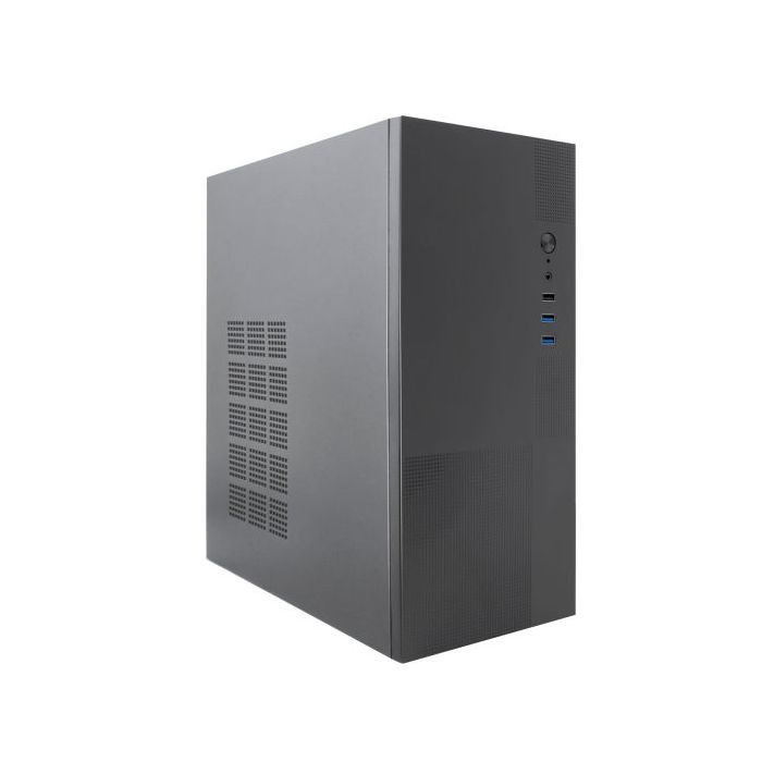 Coolbox PC M440 Caja Torre MicroATX - Tamaño Disco Soportado 3.5", 2.5" - USB-A 3.0 y Audio + Fuente de Alimentación - Color Negro