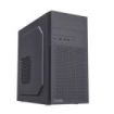 Coolbox M680 Caja Torre MicroATX - Tamaño Disco Soportado 3.5", 2.5" - USB-C, USB-A 3.2, USB-A 2.0 y Audio - Fuente de Alimentación de 500W - Color Negro