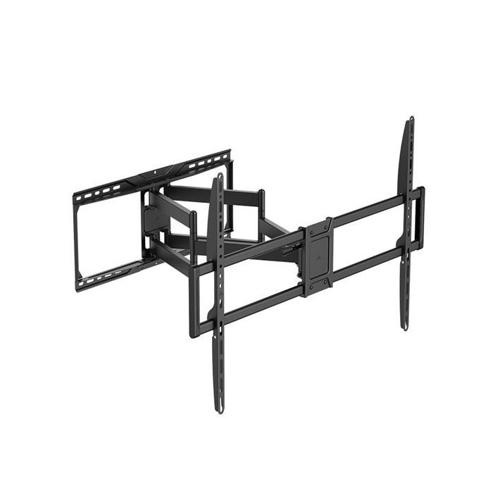 Cromad CR1217 Soporte de Pared con Brazo Articulado Reforzado para TV de 50"-105" - Giratorio, Inclinable y Extensible - Peso Max 75Kg - VESA 600x400mm