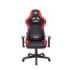 Cromad Serie Demon Lord Silla Gaming - Estructura Robusta - Piel Sintetica de Alta Calidad - Altura Regulable con Piston de Gas Clase 2 - Respaldo Reclinable - Cojin Lumbar y Cervical - Reposabrazos Regulables - Color Negro/Rojo