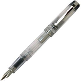 Pilot Prera Pluma Estilografica - Cuerpo Transparente - Incluye Convertidor y Cartucho de Tinta - Color Negro