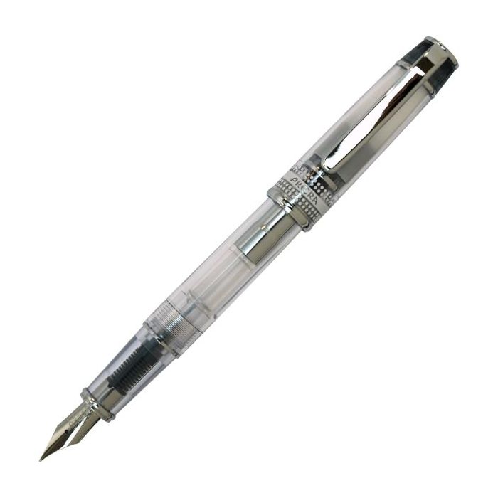 Pilot Prera Pluma Estilografica - Cuerpo Transparente - Incluye Convertidor y Cartucho de Tinta - Color Negro