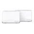 Mercusys Halo H27BE Pack de 2 Sistema Mesh Wi Fi 7 BE3600 - Cobertura Hasta 650m22 - Velocidad hasta 3600 Mbps - Color Blanco