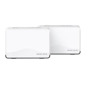 Mercusys Halo H27BE Pack de 2 Sistema Mesh Wi Fi 7 BE3600 - Cobertura Hasta 650m22 - Velocidad hasta 3600 Mbps - Color Blanco