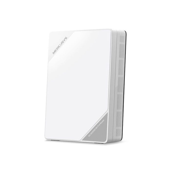 Mercusys MB520 Router 5G Wi Fi 6 AX3000 - Velocidad Hasta 4.67 Gbps - Conexion hasta 256 Dispositivos - Puerto 2.5 Gbps WAN LAN - Color Blanco