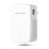 Mercusys ME20 Repetidor Extensor de Red WiFi - Hasta 750Mbps - 1x RJ-45 - Boton WPS - Color Blanco