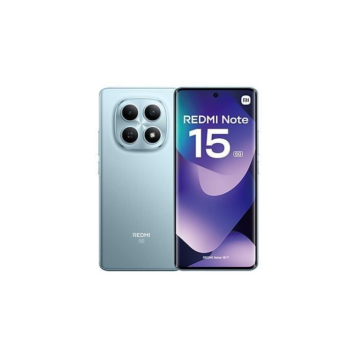 Xiaomi Redmi Note 15 5G Smartphone Pantalla 6.77" - 8GB - 256GB - Camara Principal 108MP - Bateria 5520mAh - Color Azul