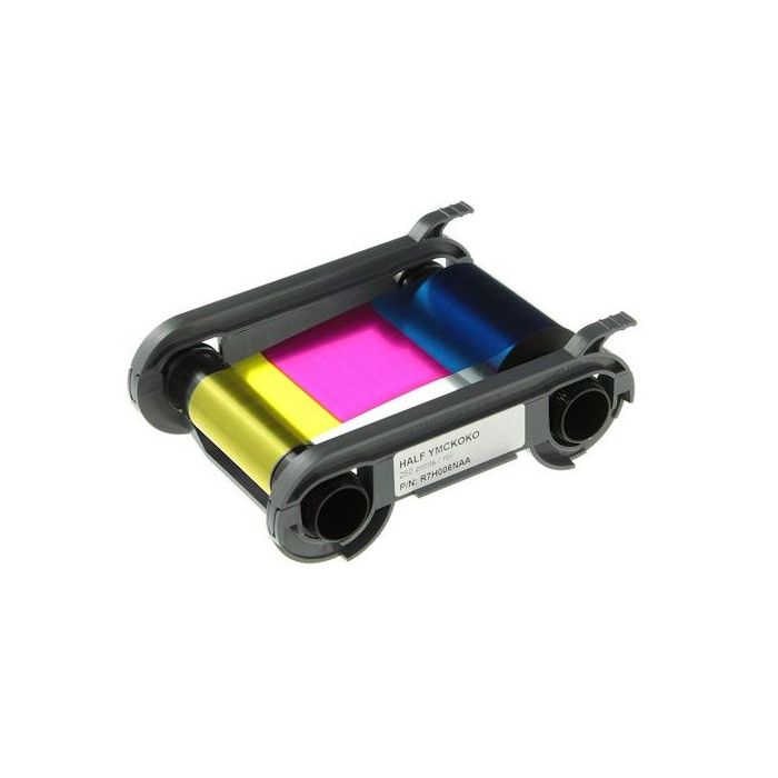 Evolis Cinta de Color Original (Semi-cinta, YMCKOKO) - R7H006NAA