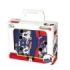 Safta Mickey Mouse Happy Smiles Set de Menaje Infantil - PVC sin BPA - 23x21cm - Multicolor