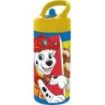 Safta Paw Patrol Funday Botella de 410ml - PVC sin BPA - Tapa con Rosca - Valvula de Salida de Agua - Asa Superior - 74x64x178mm - Color Azul