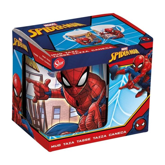 Safta Spider-Man Great Power Taza Ceramica de 325ml - Multicolor