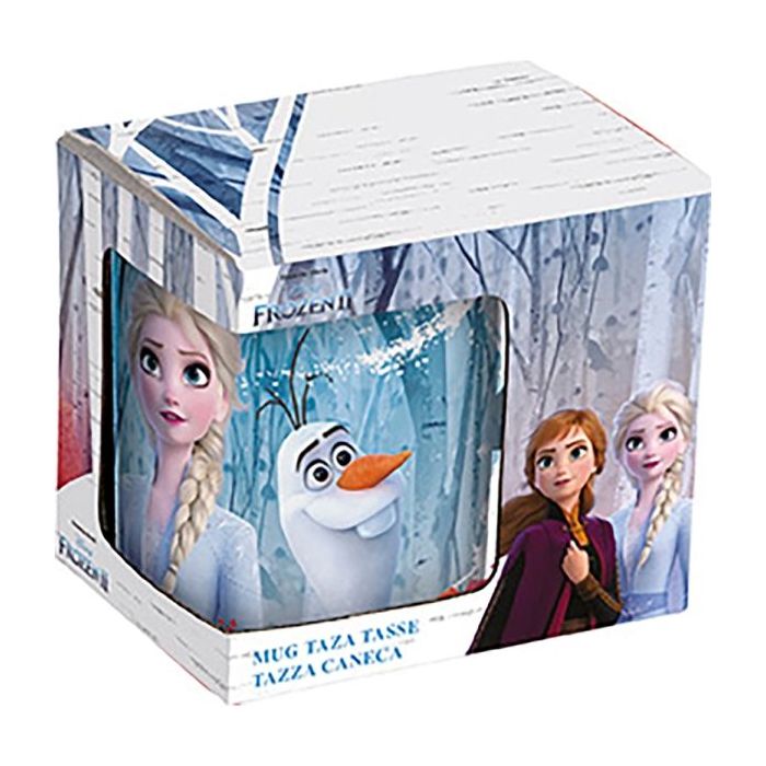 Safta Frozen Believe Taza Ceramica de 325ml - 117x87x100mm - Multicolor