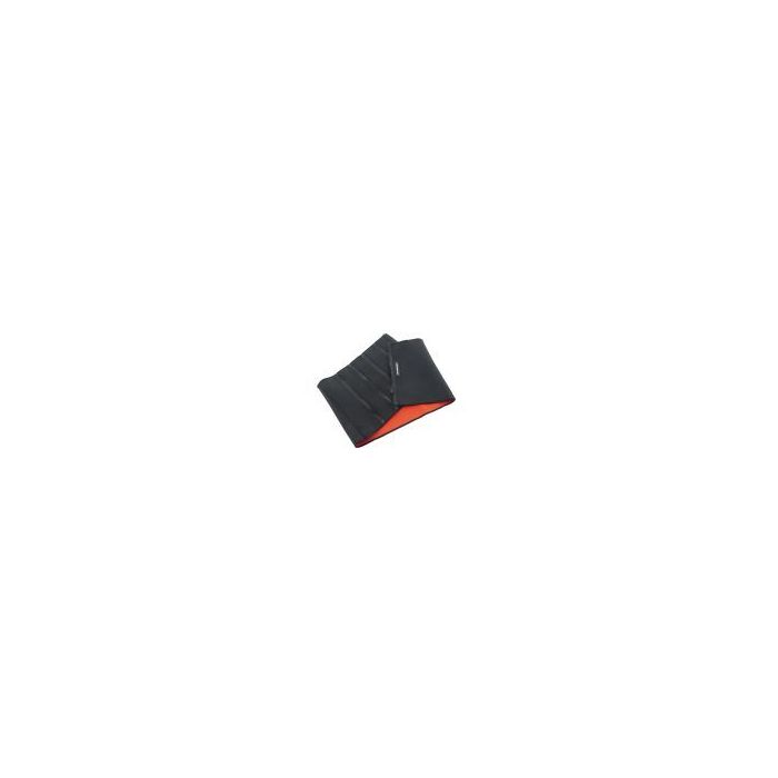 Innovagoods Redle Faja Deportiva Adelgazante con Efecto Sauna - Retiene el Calor Corporal - Ajustable con Cremallera - Uso Deportivo - Color Negro Rojo