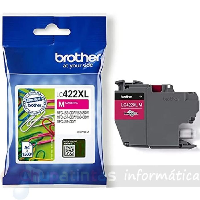 Brother LC422XL Magenta Cartucho de Tinta Original - LC422XLM-1