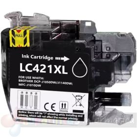 Brother LC421XL Negro Cartucho de Tinta Genérico - Reemplaza LC421XLBK