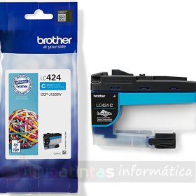 Brother LC424 Cian Cartucho de Tinta Original - LC424C-1