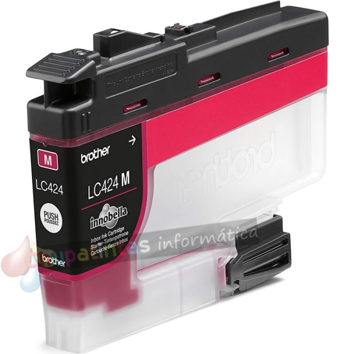 Brother LC424 Magenta Cartucho de Tinta Original - LC424M-2