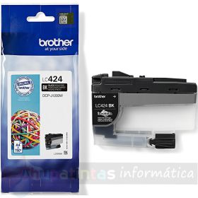 Brother LC424 Negro Cartucho de Tinta Original - LC424BK-1