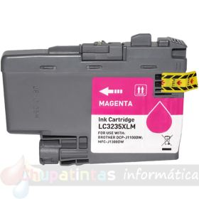 Brother LC3235XL/LC3233 Magenta Cartucho de Tinta Genérico - Reemplaza LC3235XLM/LC3233M